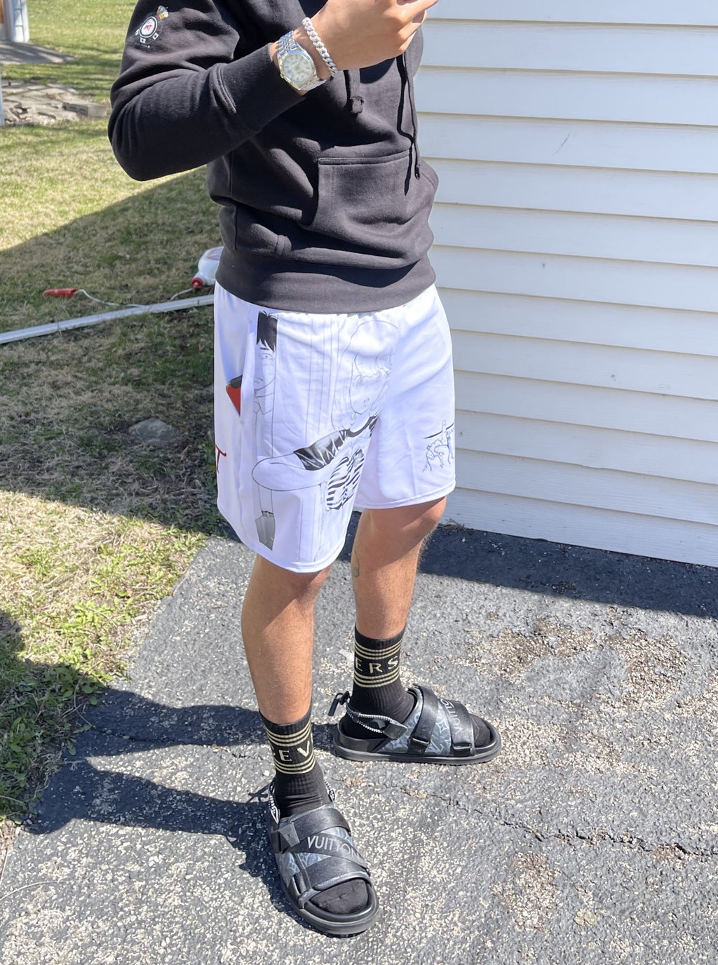 Men's Athletic Long Shorts